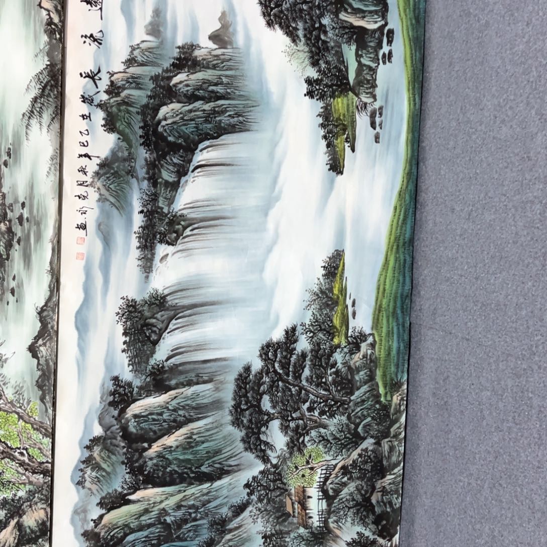 国画国画作品老师手绘