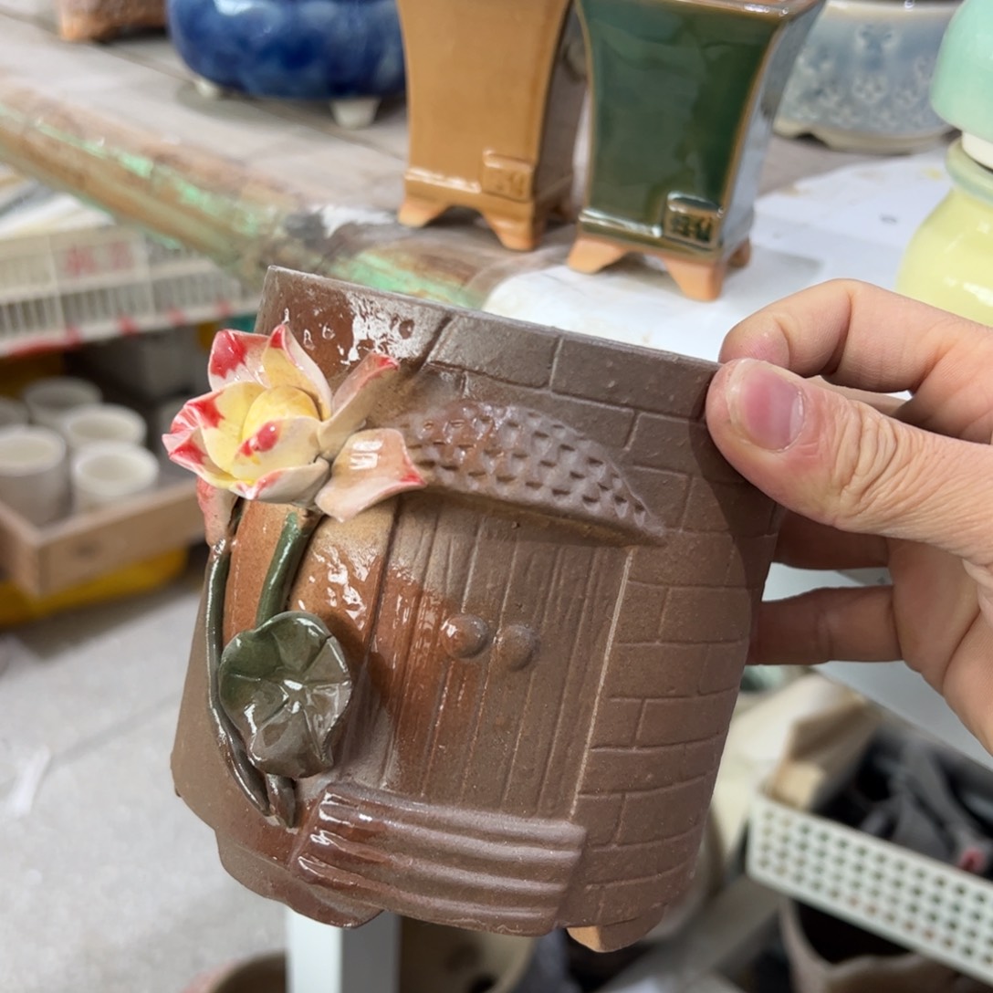 陶瓷陶瓷多肉花盆@@159