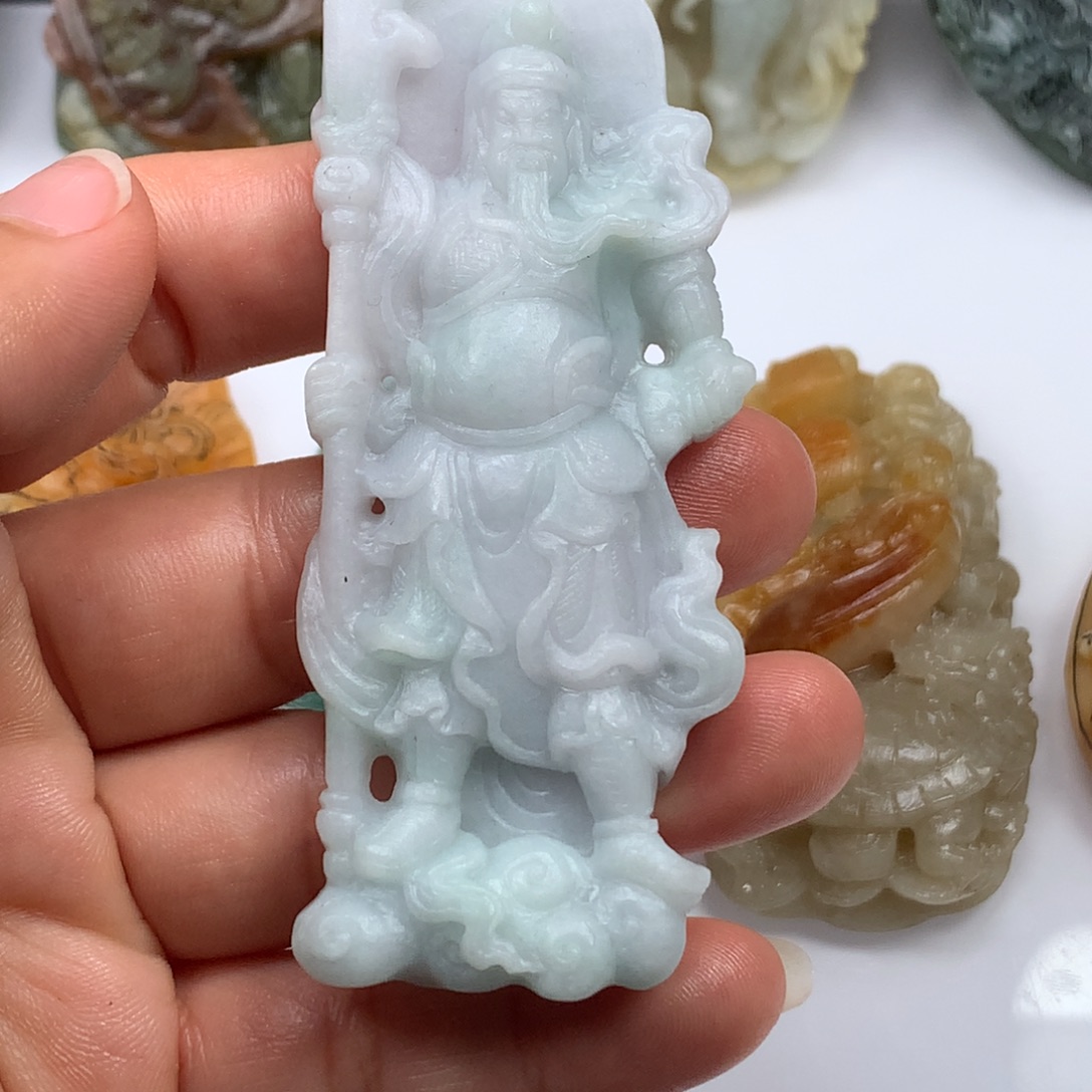 定制翡翠未镶嵌天然缅甸翡翠A货毛货抛光定制