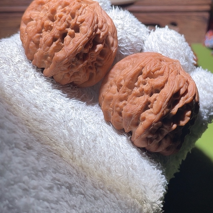 橄榄核手串/手链42平谷凹底核桃核桃