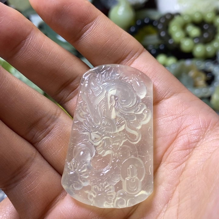 岫玉岫玉颈饰未镶嵌