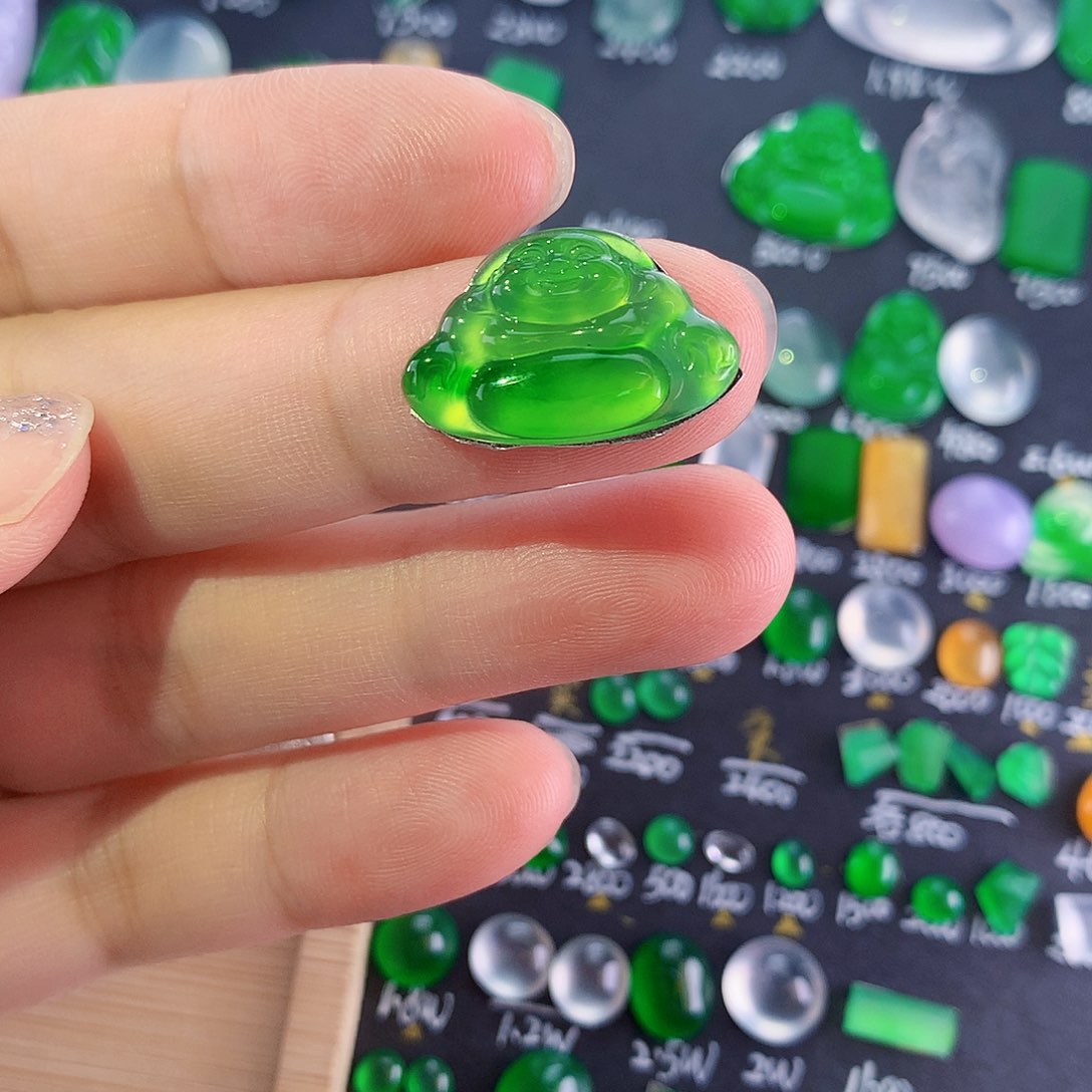 翡翠未镶嵌颈饰纯天然翡翠a货