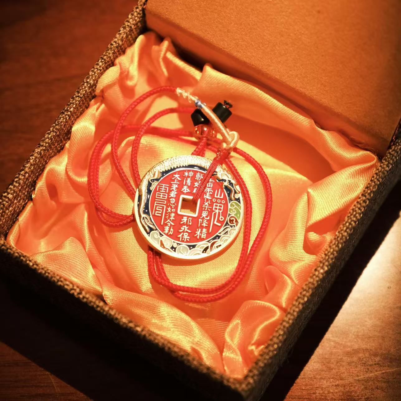 师傅定制物件 珐琅龙腾四海