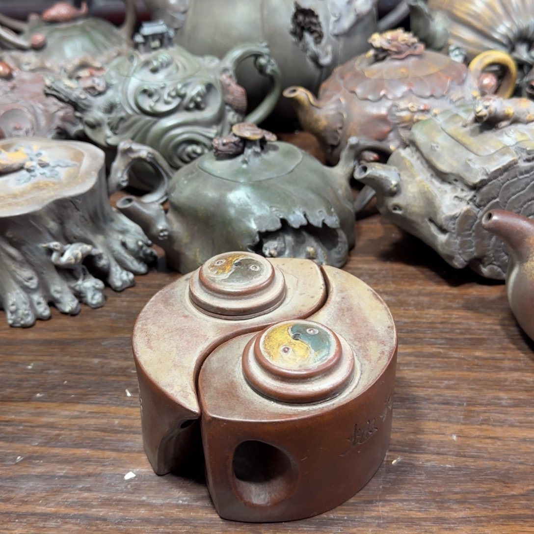 紫砂茶壶牛*紫砂壶