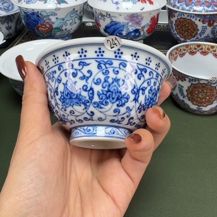 沙沙手工手绘茶具241