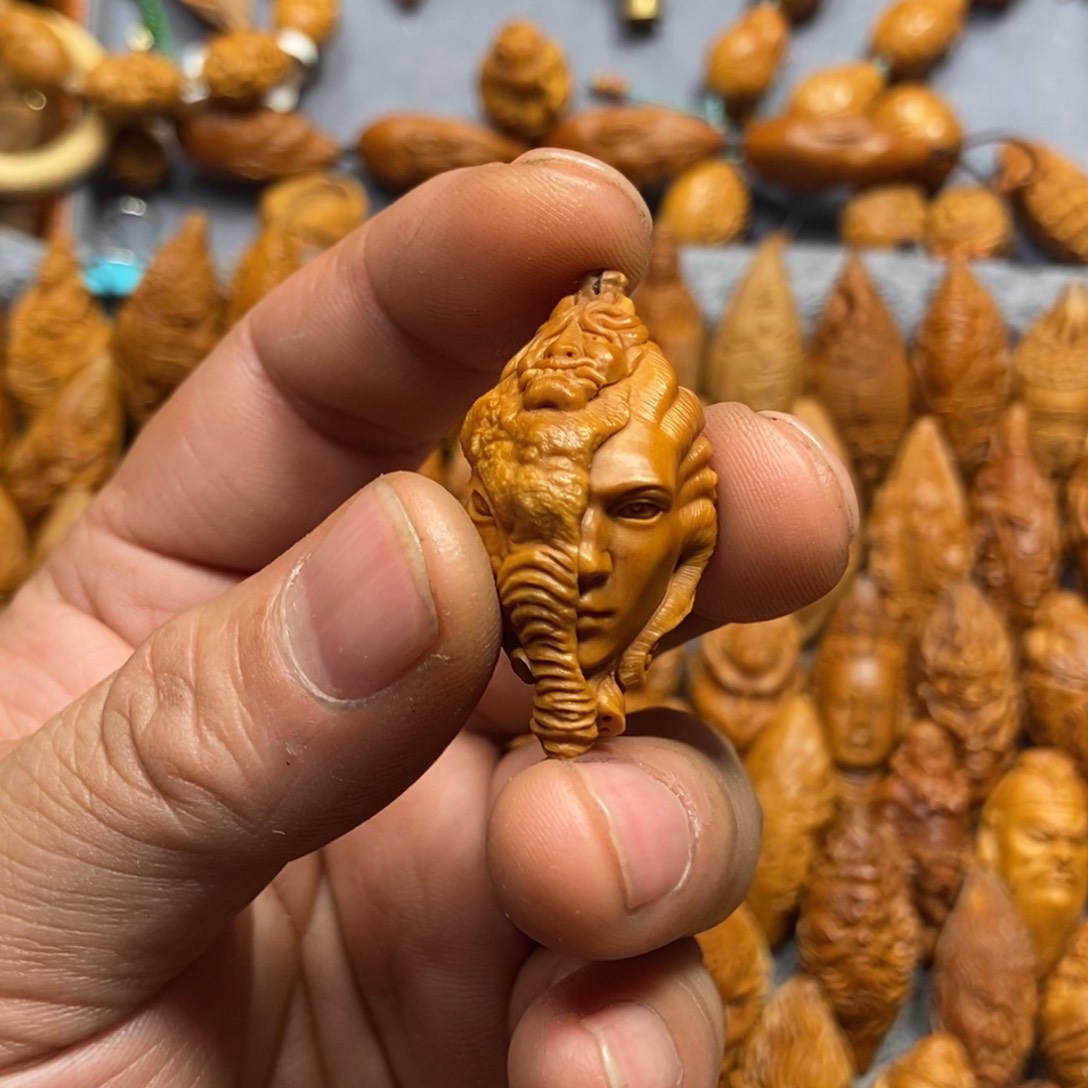 橄榄核手串/手链墨**?一念象神