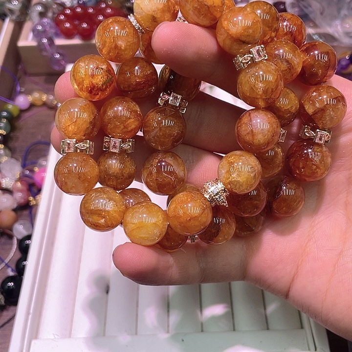 水晶手串未镶嵌60