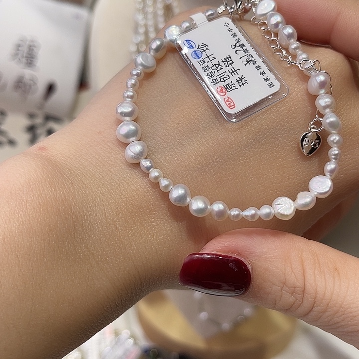 合金手绳淡水珍珠