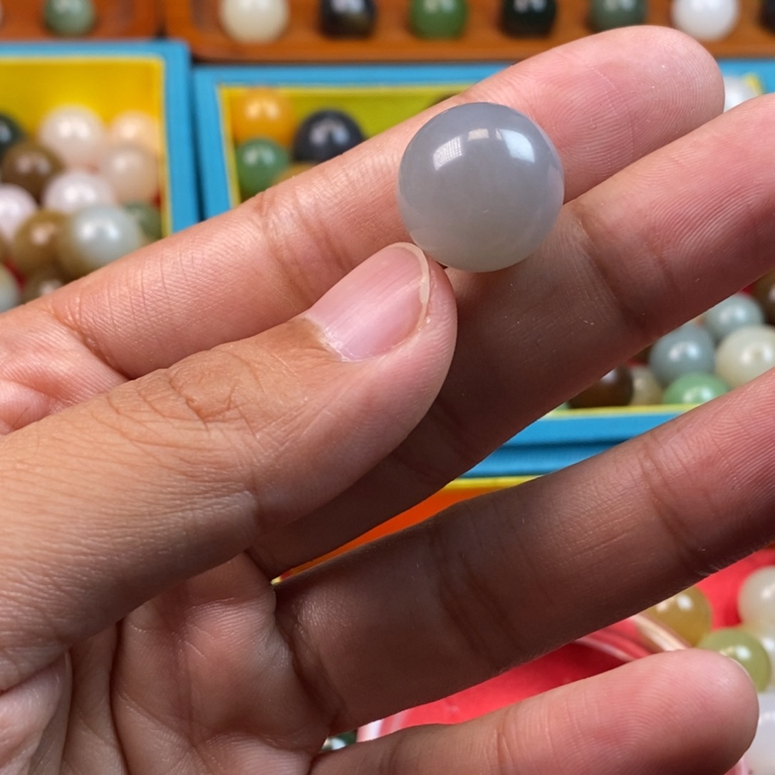 和田玉未镶嵌珠宝奇石卡16浅紫y