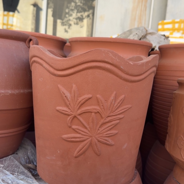 花盆紫砂口31高30宜兴紫砂 粗糙正常