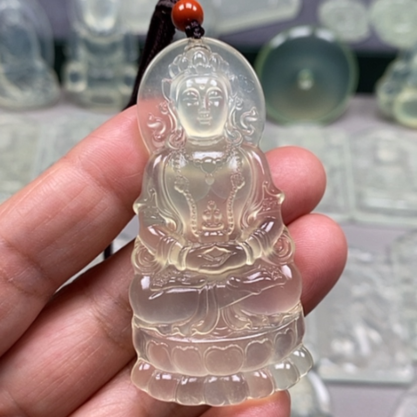 【闪购商品】岫玉吊坠(不含链)未镶嵌