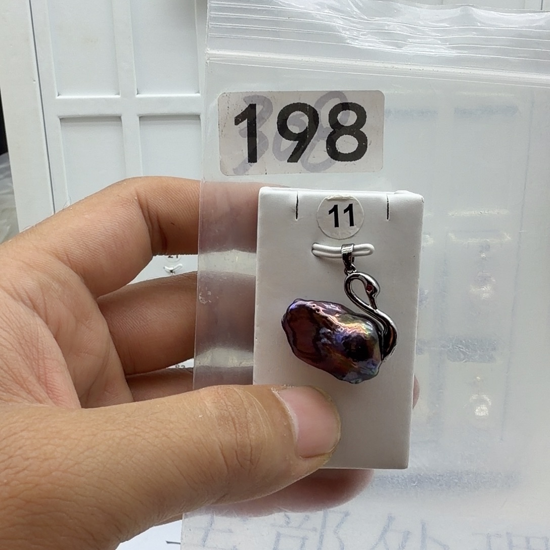 颈饰合金淡水珍珠