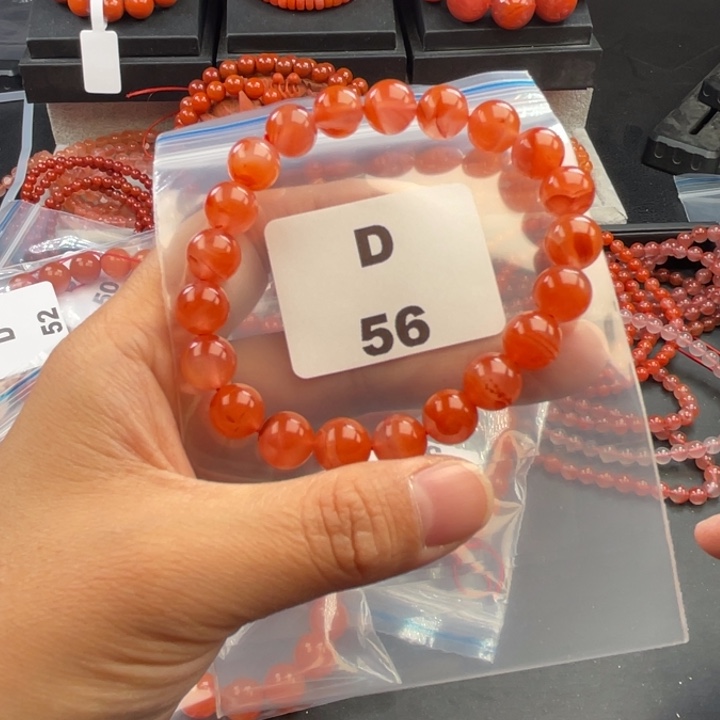 南红玛瑙未镶嵌多样性发货默认微瑕称重9mm