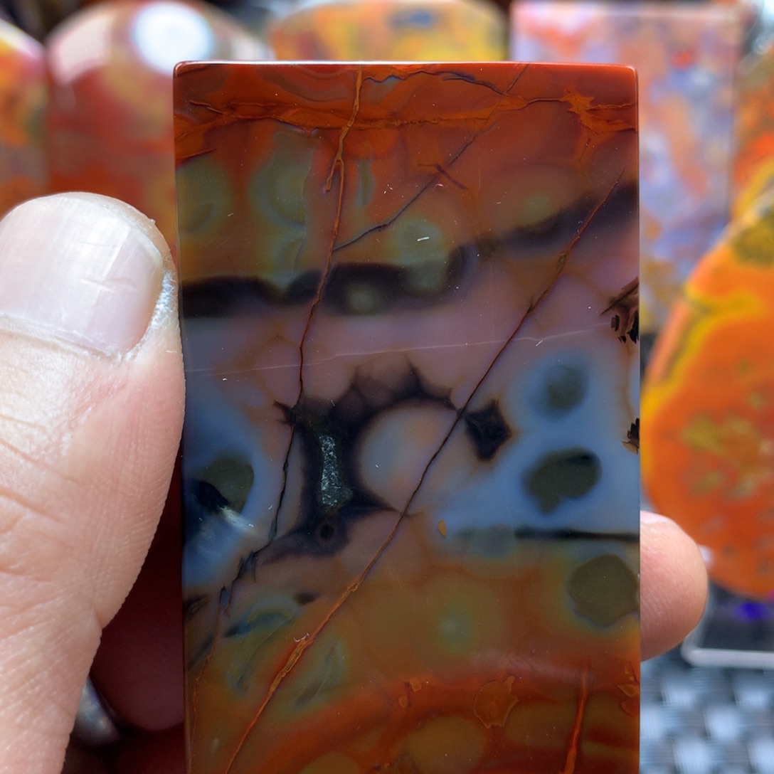 玛瑙/玉髓挂件未镶嵌