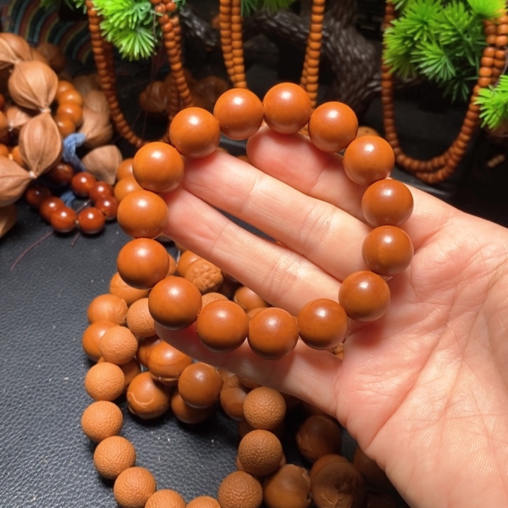 橄榄核手串1.4福利光珠