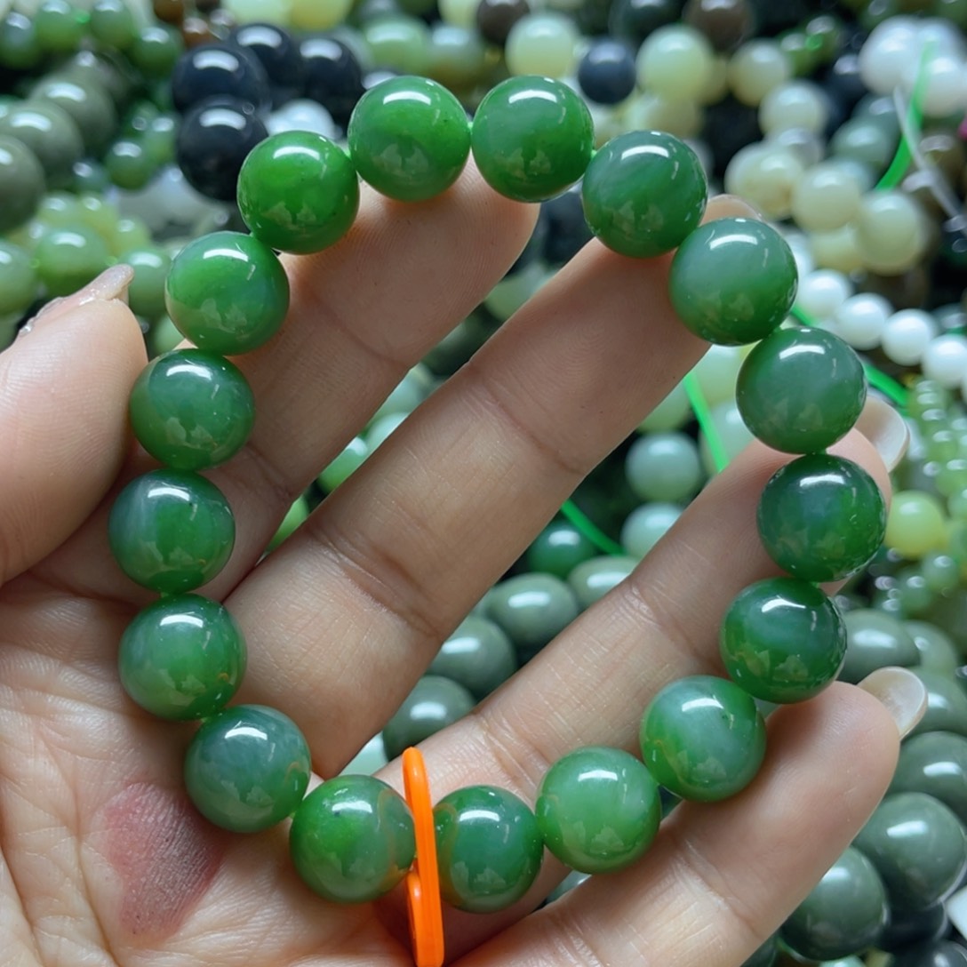 和田玉手链未镶嵌