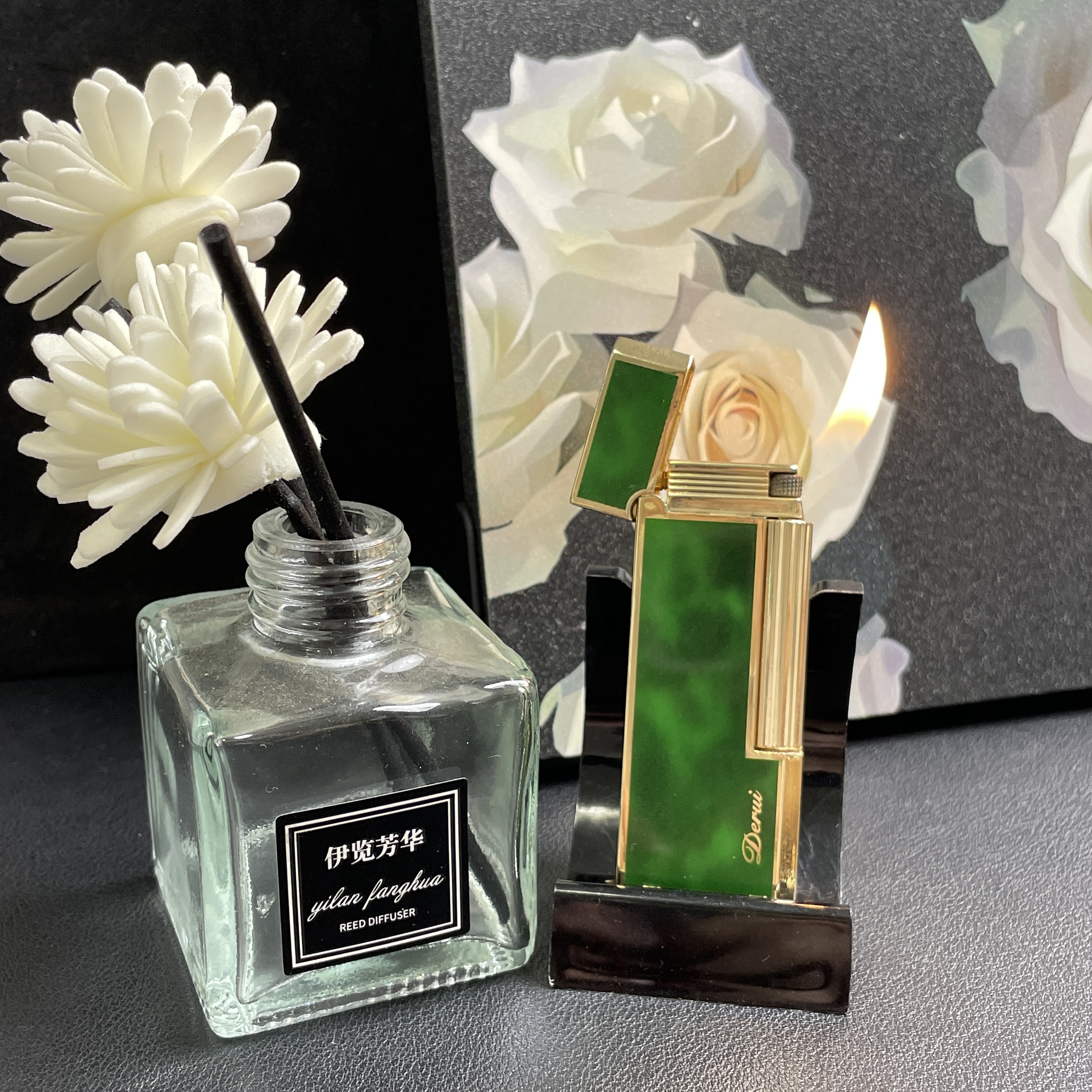 【木兰专属】花姐直播间 精选打火机男士复古个性窄机