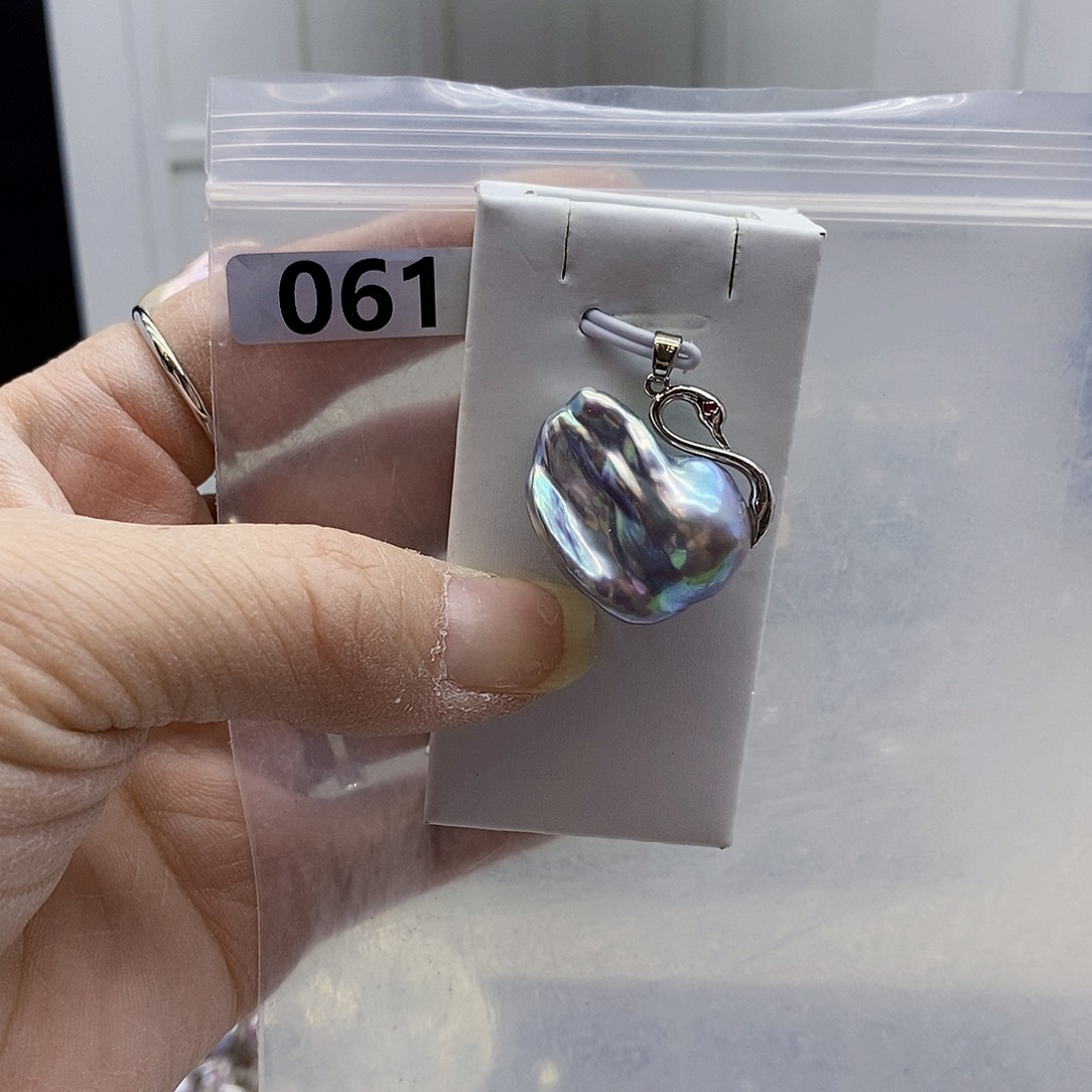 颈饰合金淡水珍珠