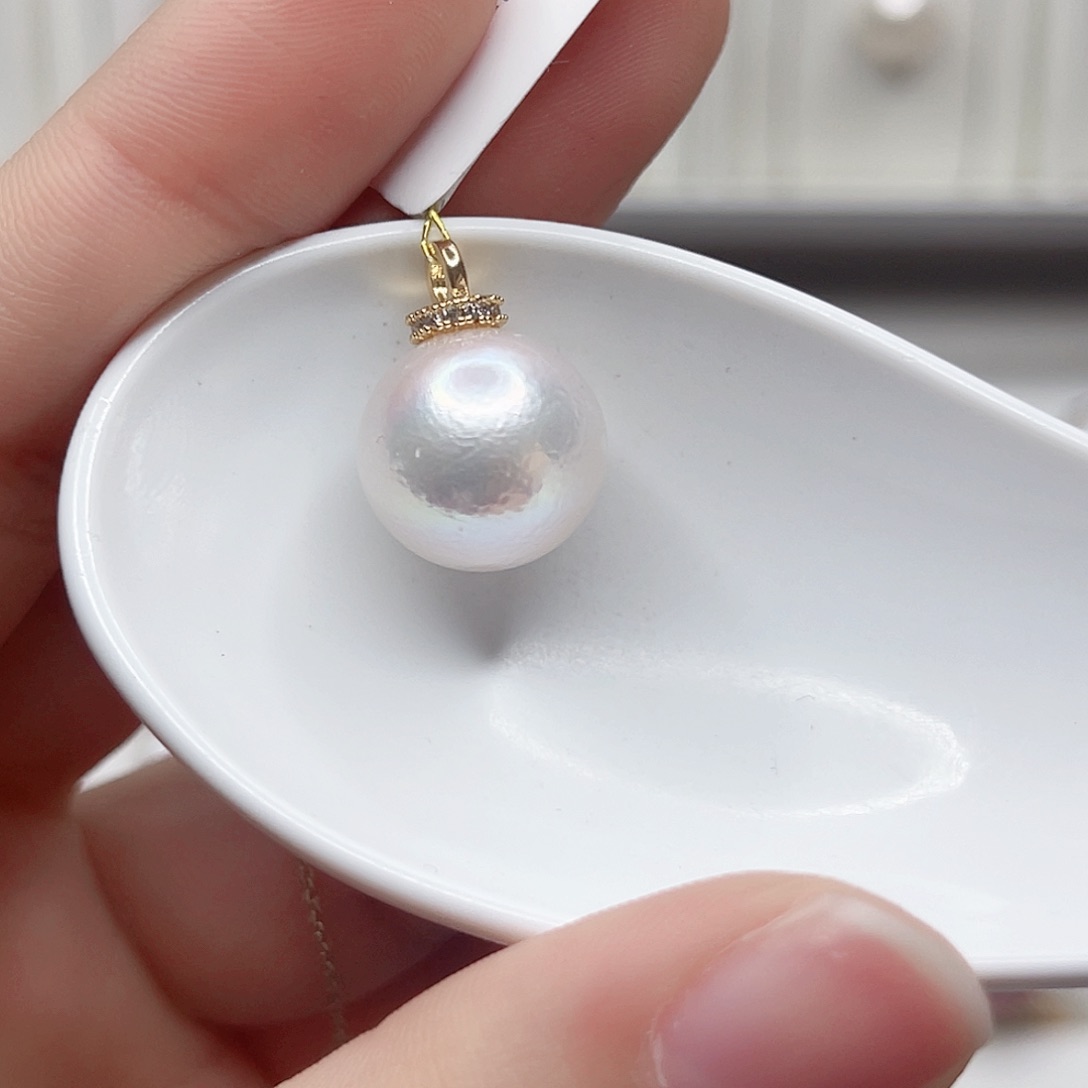 淡水珍珠吊坠(赠链)未镶嵌