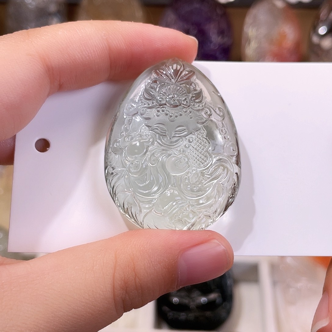 未镶嵌颈饰水晶绿水晶