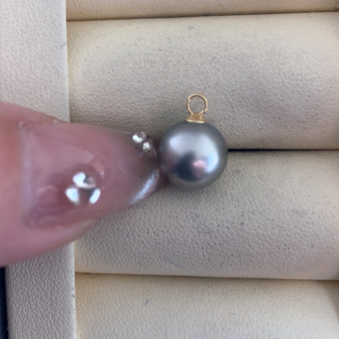 海水珍珠颈饰18K金镶嵌