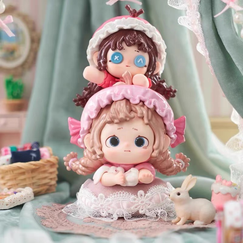 【文代拆】Heyone黑玩新品芙芙玩偶妙妙屋系列车载盲盒三岁手办