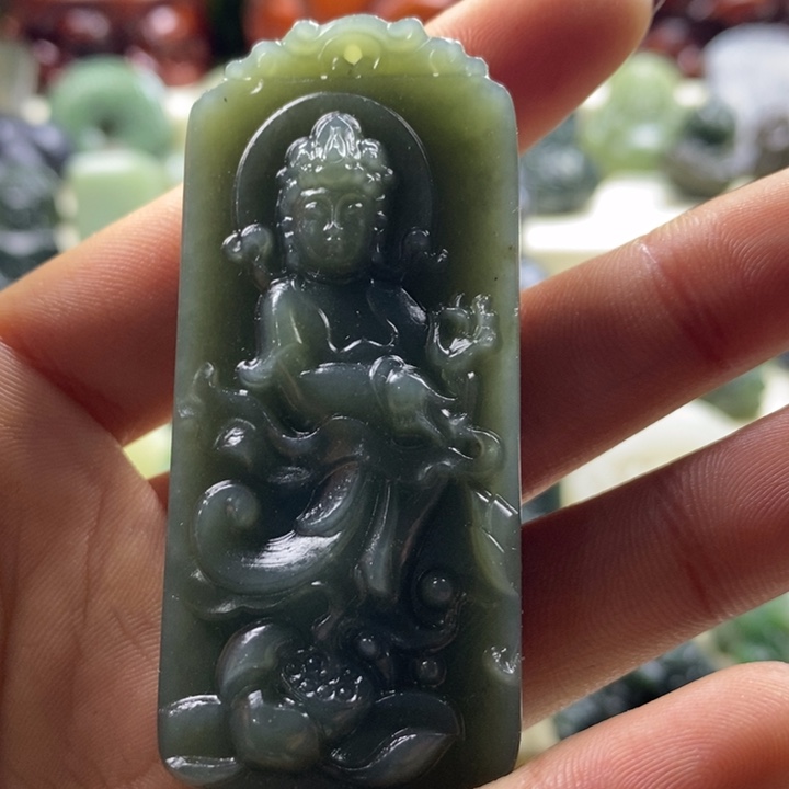 和田玉颈饰未镶嵌用****5