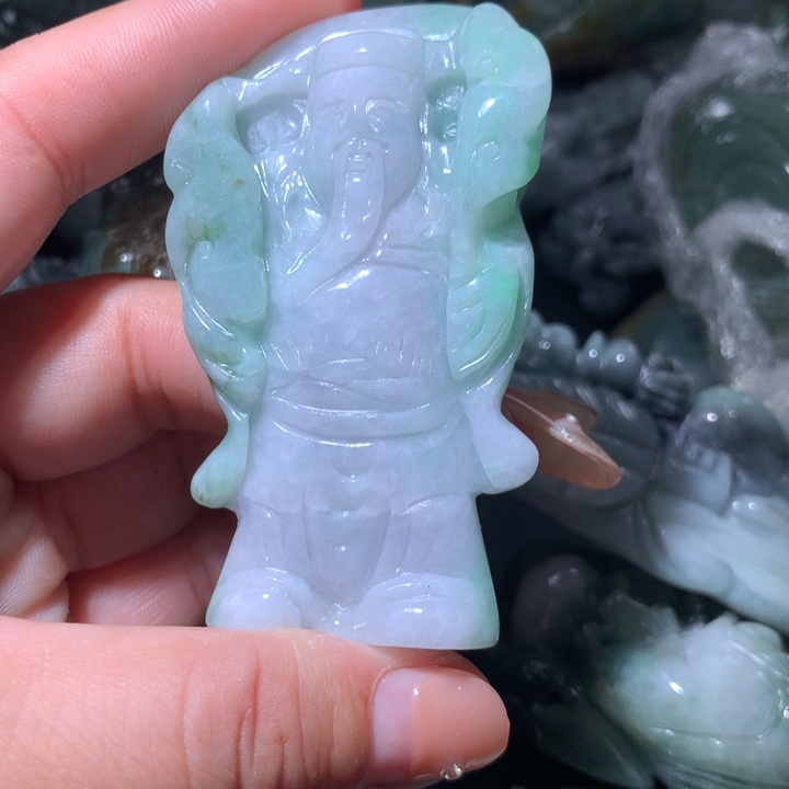 翡翠未镶嵌颈饰保真天然A貨翡翠