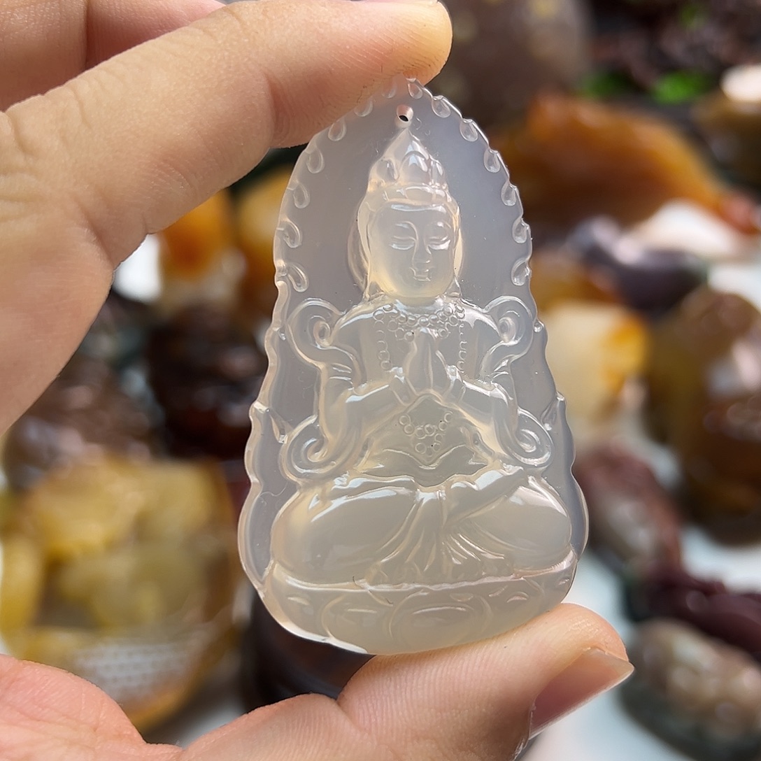 玛瑙/玉髓未镶嵌颈饰