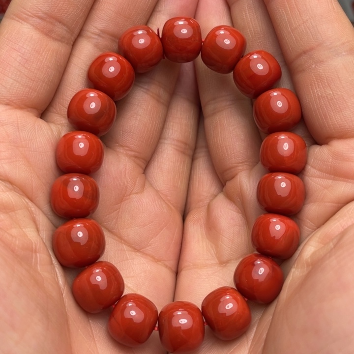 南红玛瑙手串12多样性发1未镶嵌