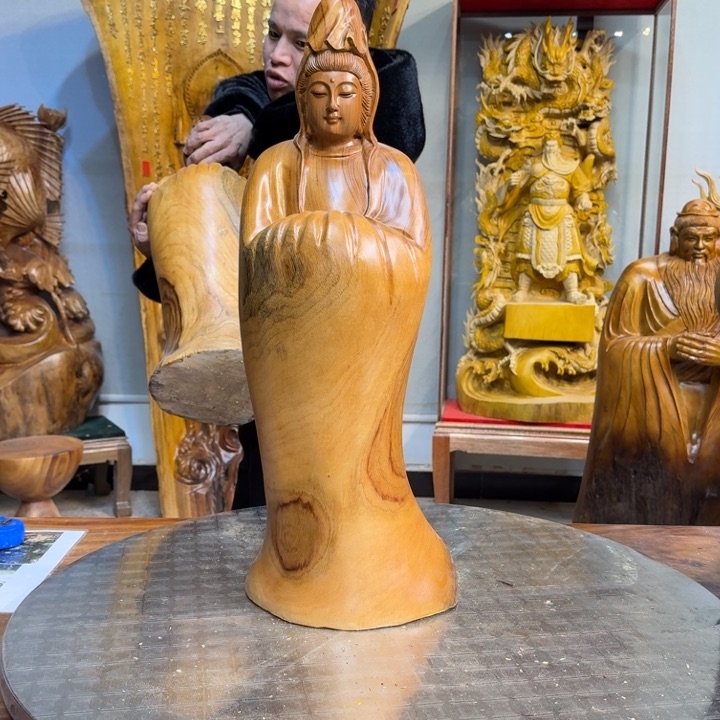 香樟木安*长25厘米高66厘米