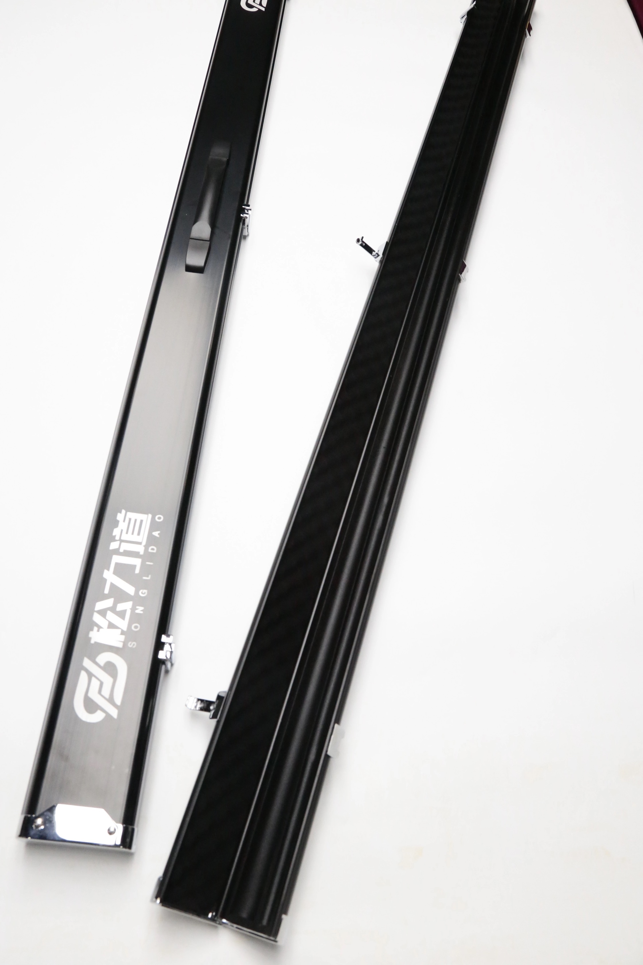 松力道新款铝合金杆盒双槽球杆通用杆一体高弹记忆海绵手提防水