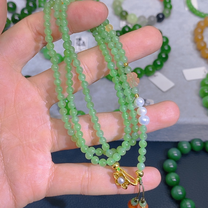 【闪购商品】和田玉（碧玉）颈饰未镶嵌