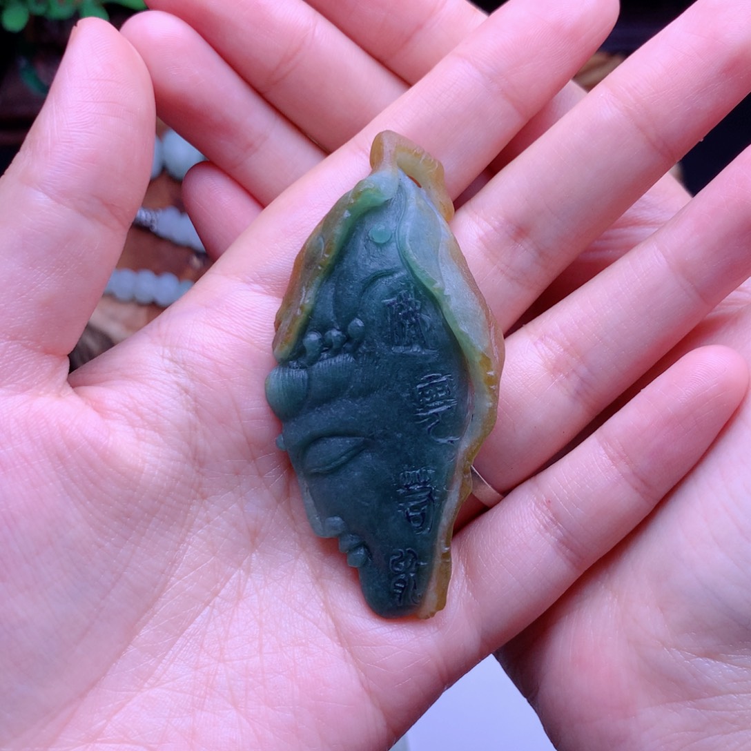 定制翡翠未镶嵌友**吃翡翠