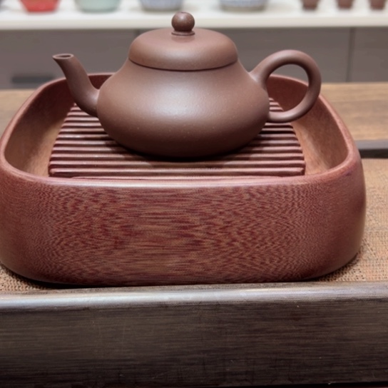 紫砂茶壶黄龙山大水潭底槽清半手工微瑕
