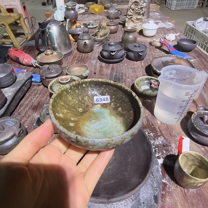 大***手茶盏源头柴烧好货多6348