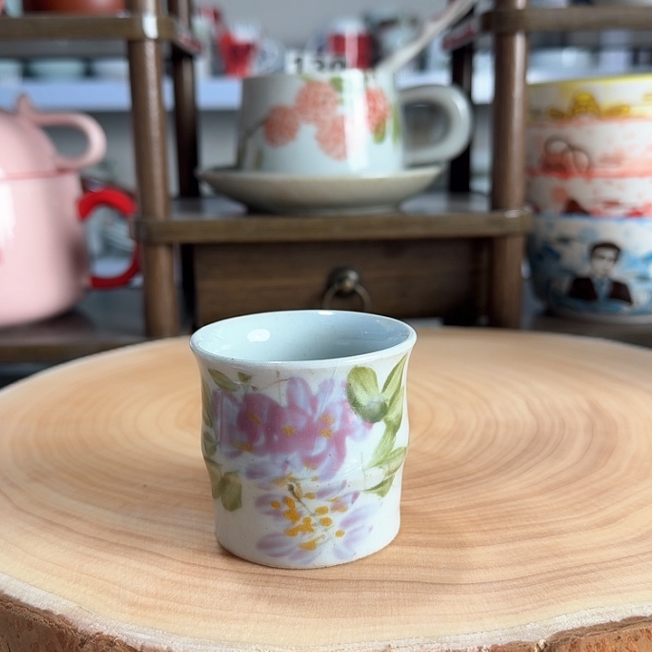 景德镇陶瓷竹节小杯杯