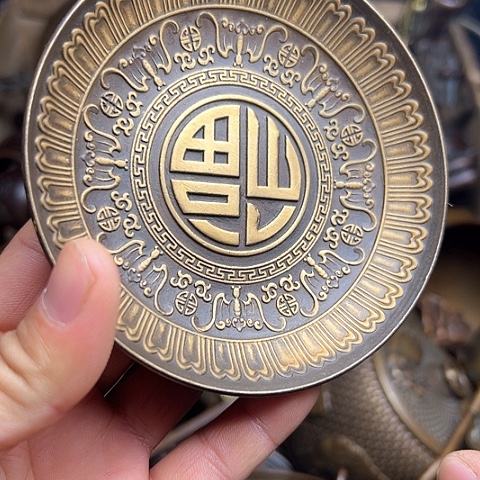 铜制文玩把玩物件