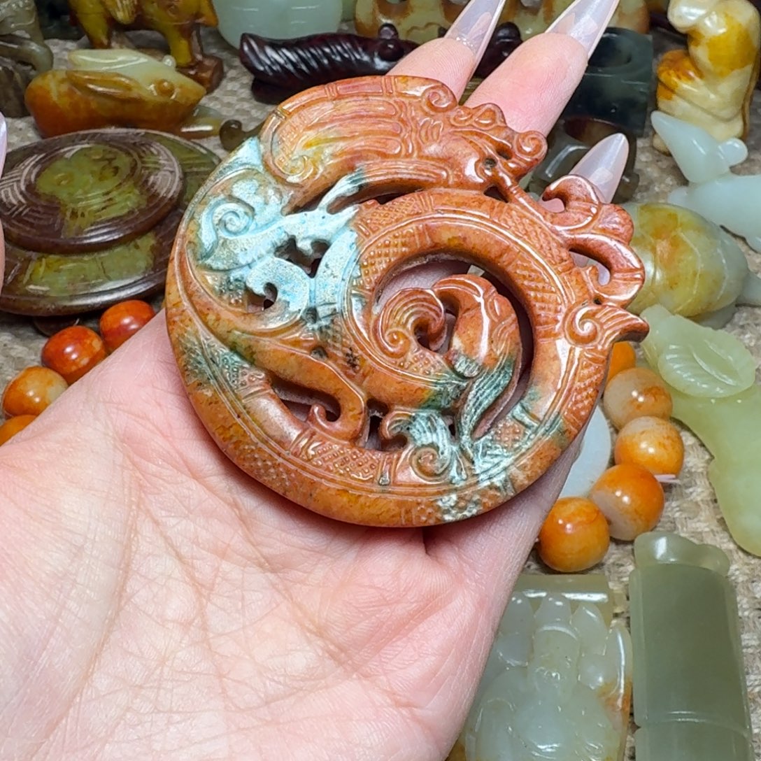 白玉菩提吊坠挂件