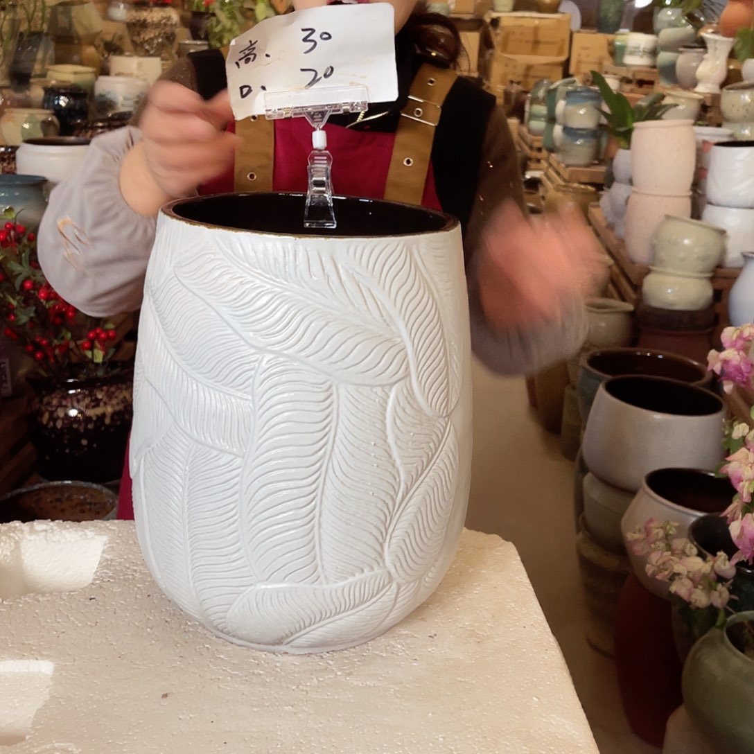 紫砂花盆高度30口径20