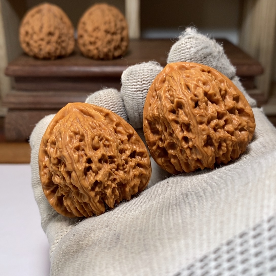 吊坠文玩核桃三角39