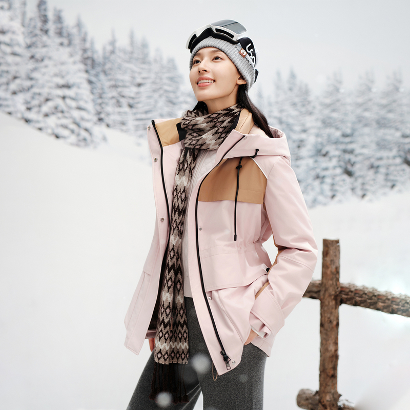 EP雅莹2025新款 SONORA+纱 户外立领连帽鹅绒内胆轻量外套Y905A