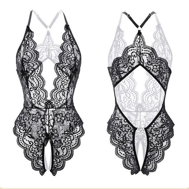 【主播专属】高定蕾丝 大码福姬内衣 2025新款 连体欧美式香御袜子