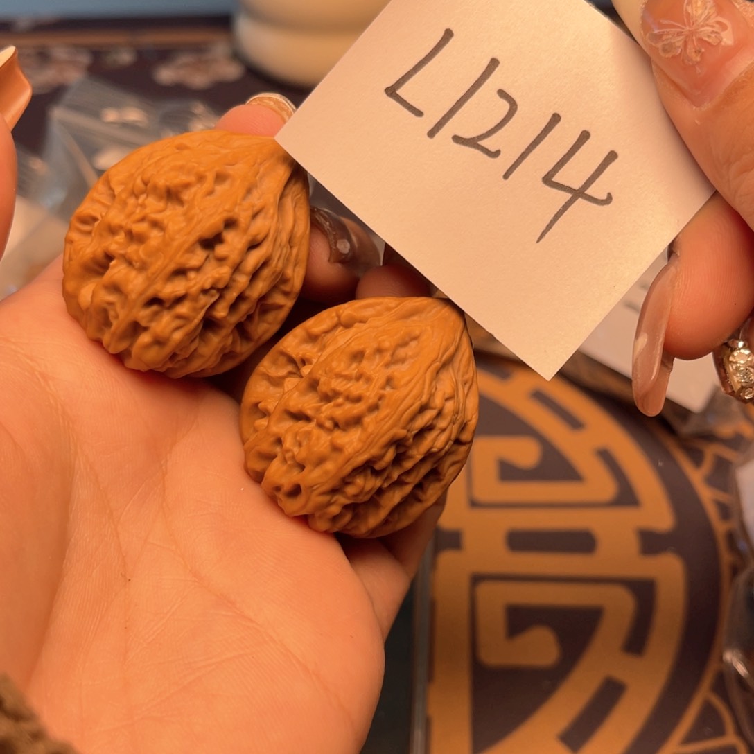文玩核桃把件鸡心34