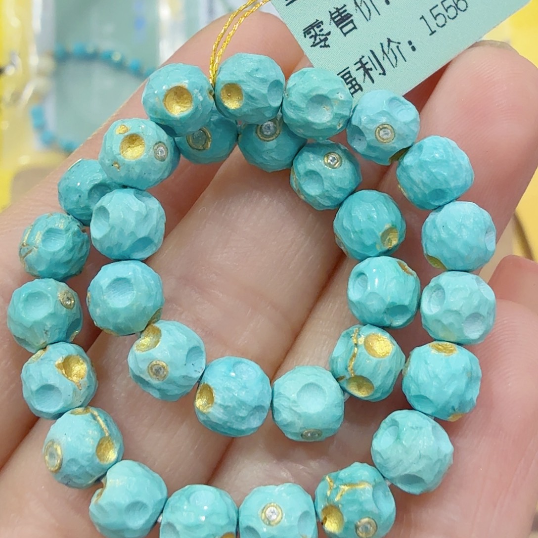 绿松石未镶嵌珠宝奇石