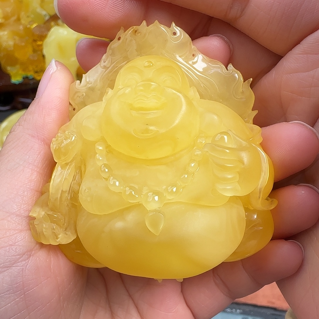 蜜蜡未镶嵌珠宝奇石