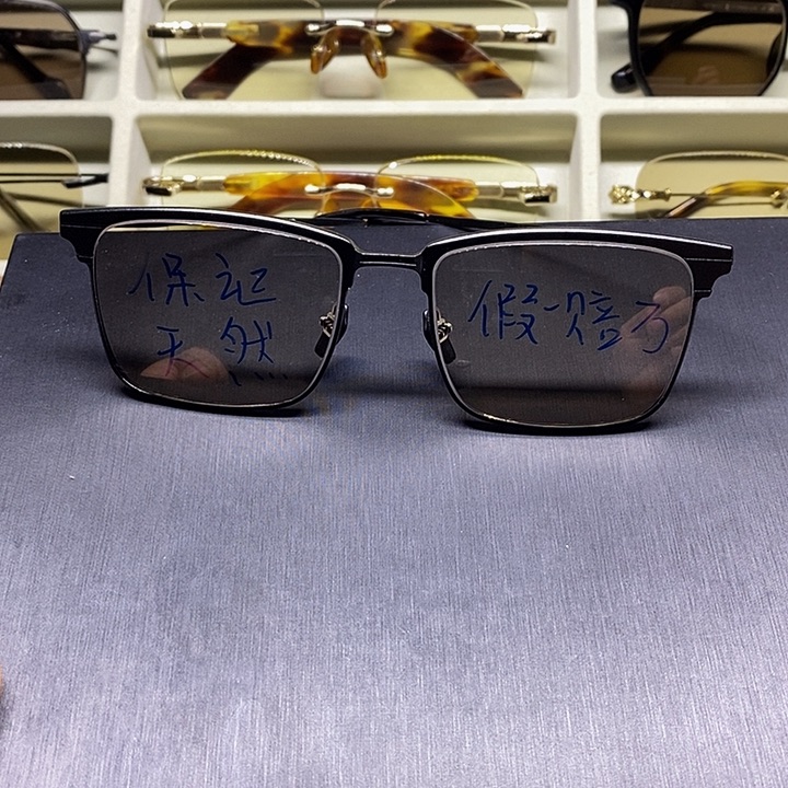 天然水晶眼镜全框