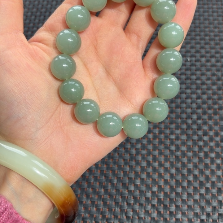 和田玉（糖玉）未镶嵌手链