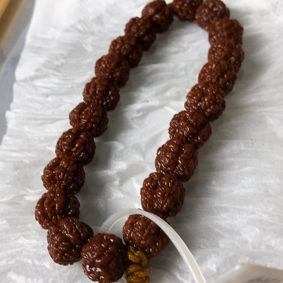 金刚菩提手串门墩梅花13.4