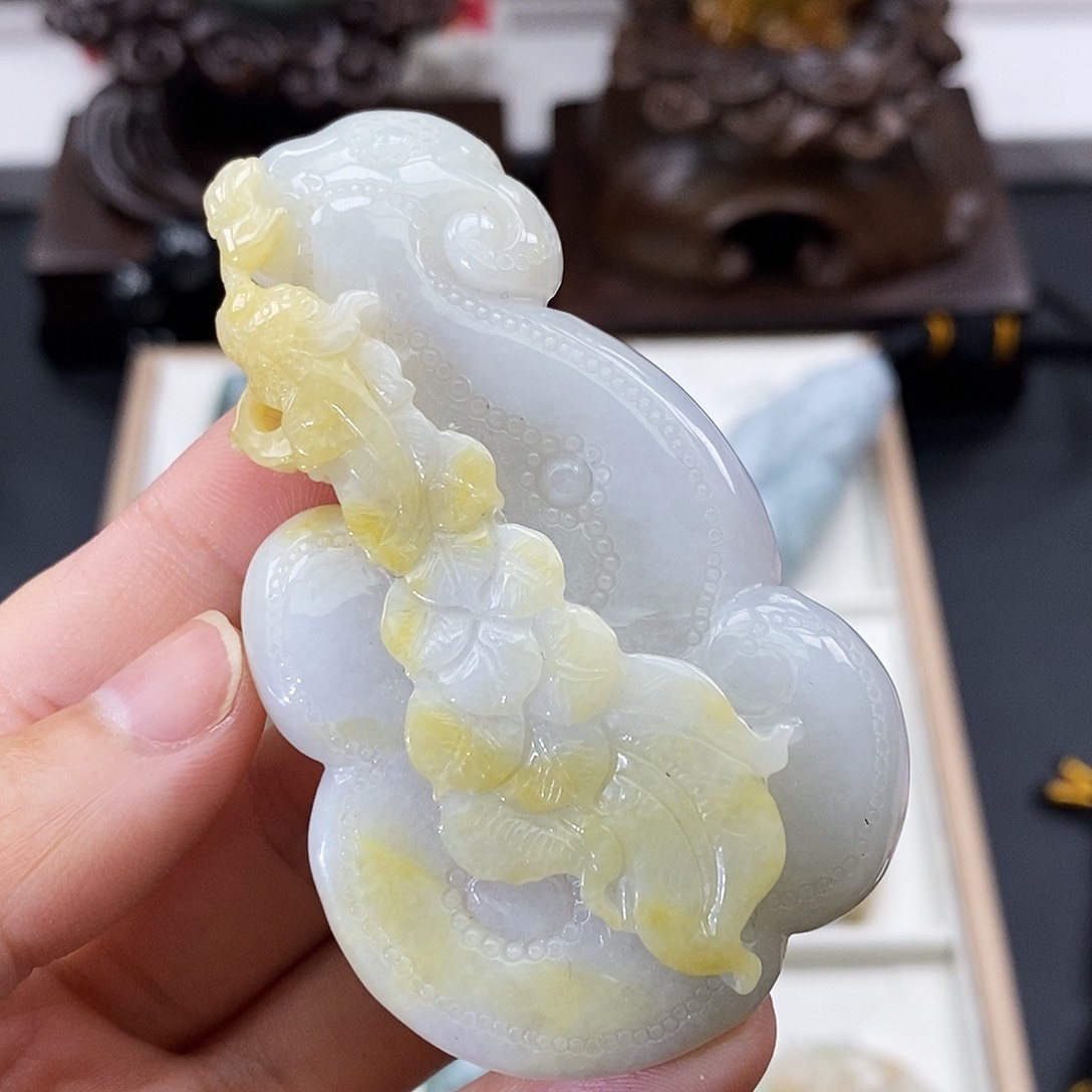 颈饰未镶嵌翡翠缅甸翡翠a货